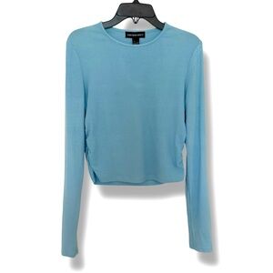 Light Blue Long Sleeve Top